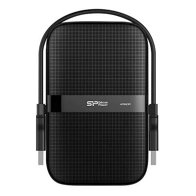 Silicon Power 5TB Black 2,5" HDD External Armor A60 SP050TBPHDA60S3A USB 3.2