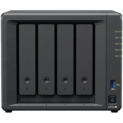 NAS Synology DiskStation DS423+, Tower, 4-Bays 3.5'' SATA HDD/SSD