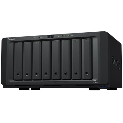 NAS Synology DiskStation DS1821+ 8-Bay NAS, 4-core 2.2 GHz CPU, 3.5"HDD or 2 xM.2 NVMe SSD