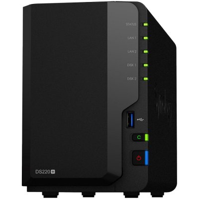 NAS Synology DiskStation DS220+, Tower, 2-bays 3.5'' SATA HDD/SSD