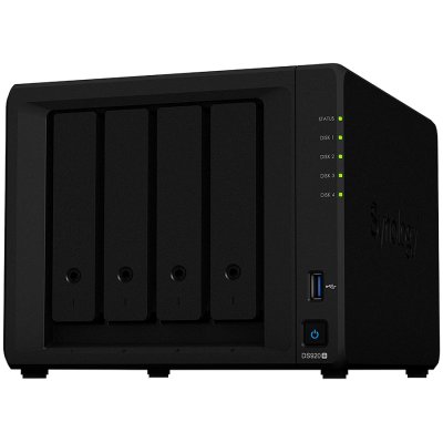 NAS Synology DiskStation DS920+, Tower, 4-Bays 3.5'' SATA HDD/SSD