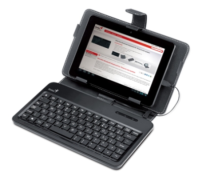 Tastatura  Genius sa kožnom futrolom za 7" tablet Luxepad A120 black US Micro USB