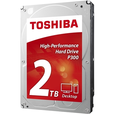 2TB TOSHIBA 3.5" SATA III 64MB 7.200rpm HDWD120UZSVA P300 series bulk