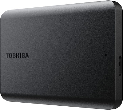 Toshiba 2TB Canvio Basics HDTB520EK3AA 2,5" USB3.2 Black