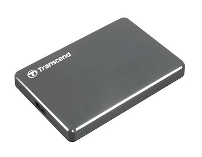 Transcend 2TB 2.5'' HDD External USB 3.0 TS2TSJ25C3N