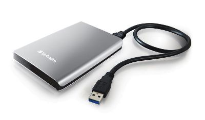 Verbatim Store n Go 1 TB Silver 2,5" HDD Portable USB 3.0, 8MB, 53071 