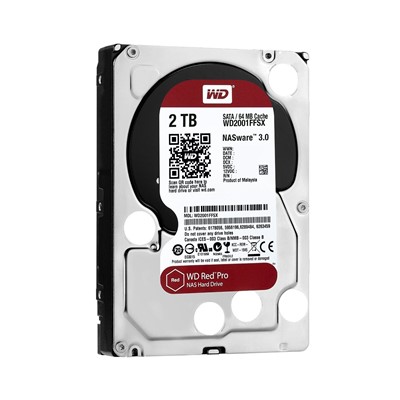 2TB Western Digital Red Pro WD2002FFSX SATA3, 64MB, 7200