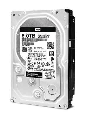 6TB Western Digital WD6003FZBX SATA3 256MB 7200rpm